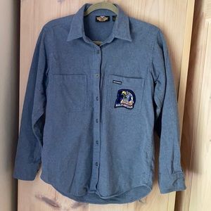 Harley-Davidson grey flannel shirt